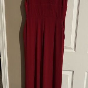 BCBGeneration Burgundy Pantsuit